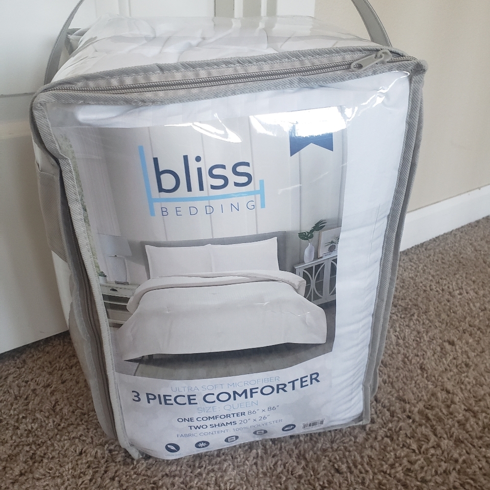 3 piece Microfiber bedding set